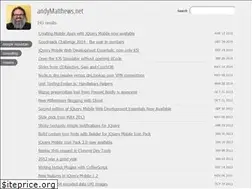 Sites similar to andymatthews.net