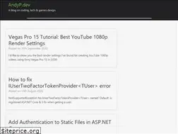 Sites similar to andyp.dev
