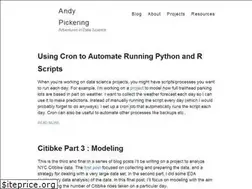 Sites similar to andypicke.github.io