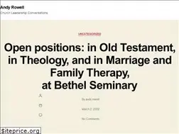 Sites similar to andyrowell.net