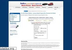 Sites similar to andys-economycarhirecyprus.com