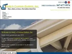 Sites similar to andyscustomgutters.net