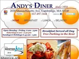 Sites similar to andysdiner.net