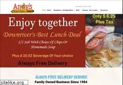 Sites similar to andyspizzaandsubs.com