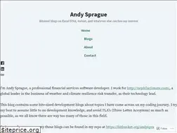 Sites similar to andysprague.com