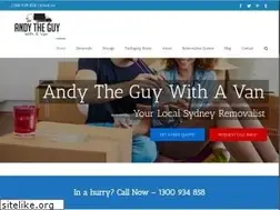 Sites similar to andytheguywithavan.com.au