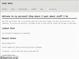 Sites similar to andywenk.github.io