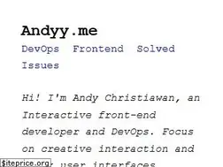 Sites similar to andyy.me