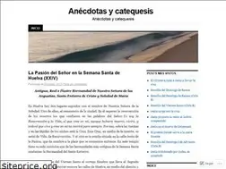 Sites similar to anecdotasycatequesis.wordpress.com