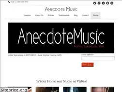 Sites similar to anecdotemusic.net