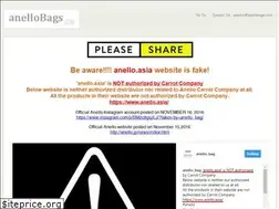 Sites similar to anellobags.com