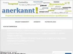 Sites similar to anerkannt.at