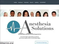 Sites similar to anesthesia-solutions.com