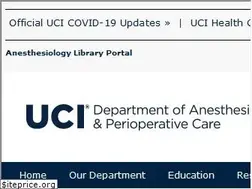 Sites similar to anesthesiology.uci.edu