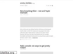Sites similar to aneta-bielska.github.io