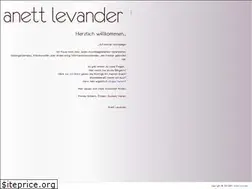 Sites similar to anett-levander.de