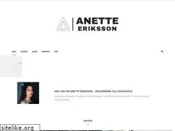 Sites similar to anetteeriksson.se