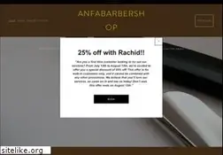 Sites similar to anfabarbershop.com