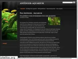 Sites similar to anfaenger-aquarium.de