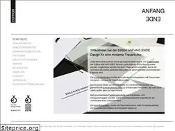 Sites similar to anfang-ende.de