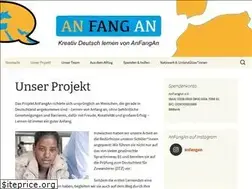 Sites similar to anfangan.de