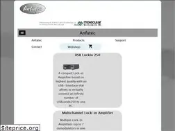 Sites similar to anfatec.de