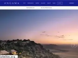 Sites similar to angama.com