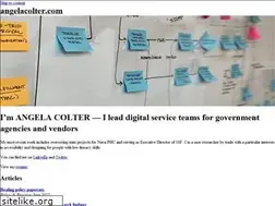 Sites similar to angelacolter.com