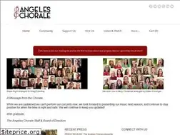 Sites similar to angeleschorale.org