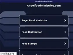 Sites similar to angelfoodministries.com