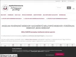 Sites similar to angelinafehernemu.hu