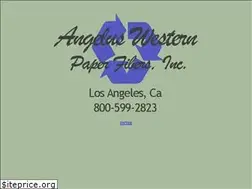 Sites similar to angeluswesternpaperfibers.net