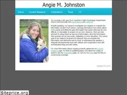 Sites similar to angiemjohnston.com