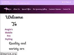 Sites similar to angiesmobilepetstyling.com