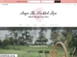 Sites similar to angiethefreckledrose.com