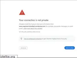 Sites similar to angineerintoadapt.wordpress.com