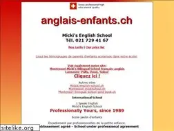 Sites similar to anglais-enfants.ch