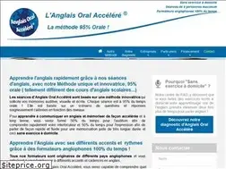 Sites similar to anglais-oral-accelere.com