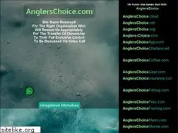 Sites similar to anglerschoice.com