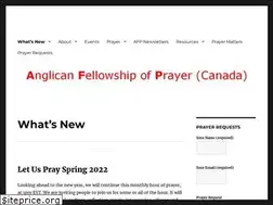 Sites similar to anglicanprayer.org