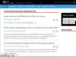 Sites similar to angloamericancoal.com