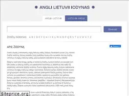 Sites similar to anglulietuviuzodynas.lt