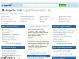 Sites similar to angoltanulas.lapozz.hu