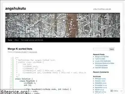 Sites similar to angshukutu.wordpress.com