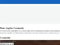 Sites similar to angularjs.de