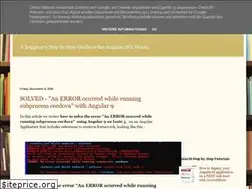 Sites similar to angularjsclub.blogspot.com