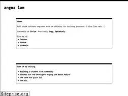 Sites similar to angus.dev
