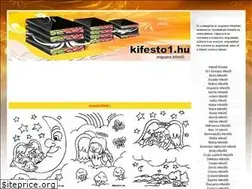 Sites similar to angyalos-kifestok.kifesto1.hu