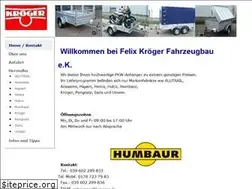 Sites similar to anhaenger-kroeger.de