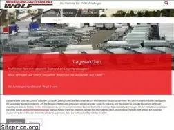 Sites similar to anhaenger-wolf.de